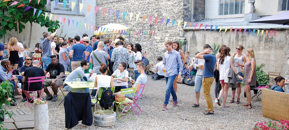 Une terrasse trop cool ET pas blindée