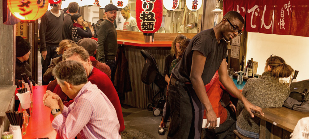 Une rue tokyoïte à Paris