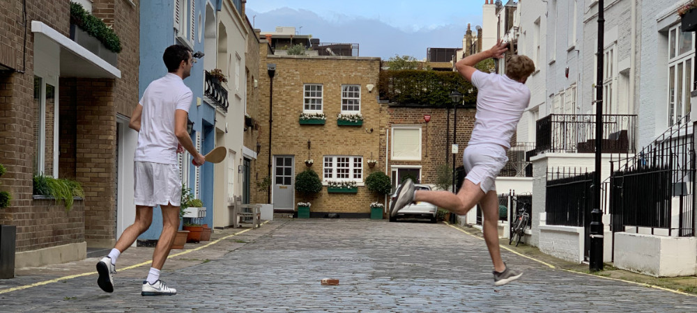 Street tennis dans tout Paris