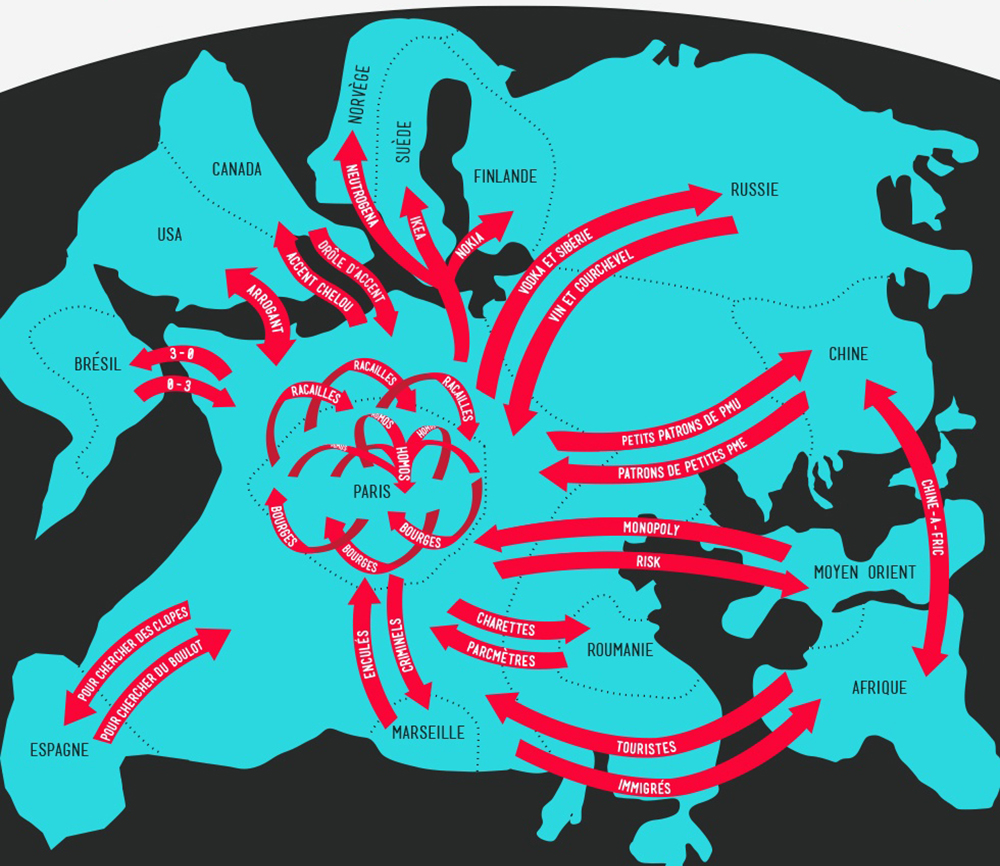 La carte des stéréotypes intolérables