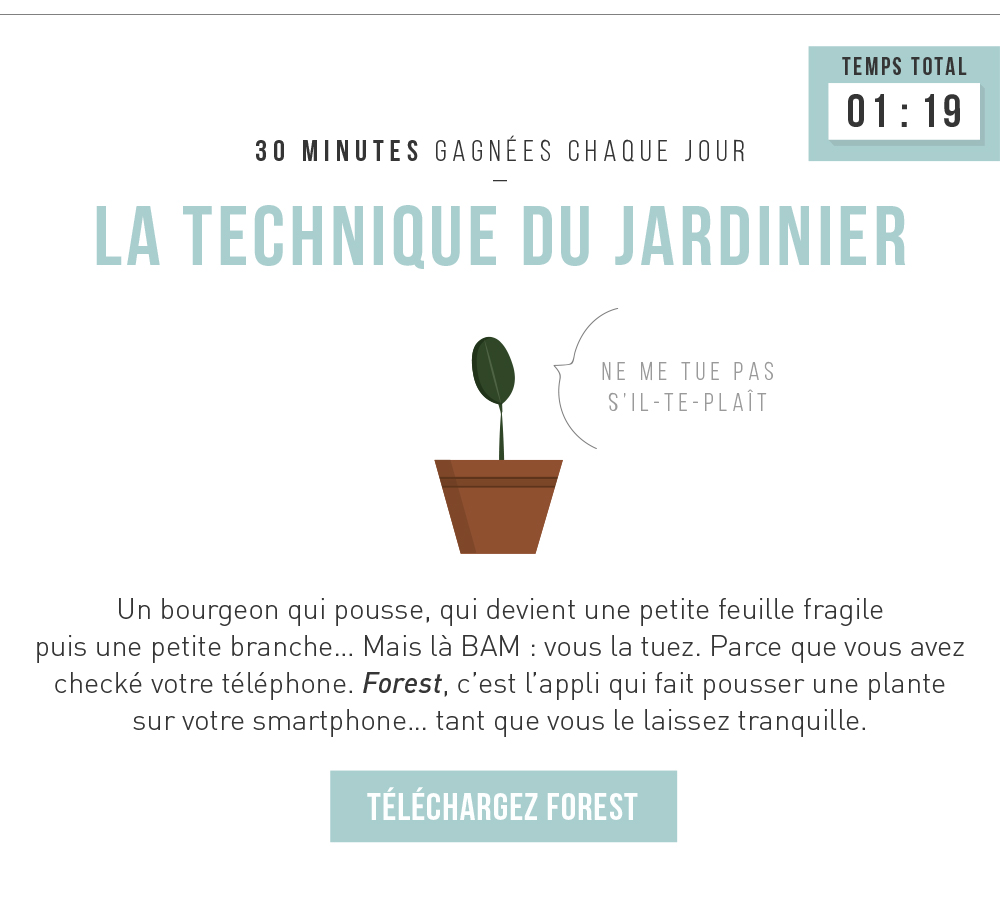 La technique du jardinier