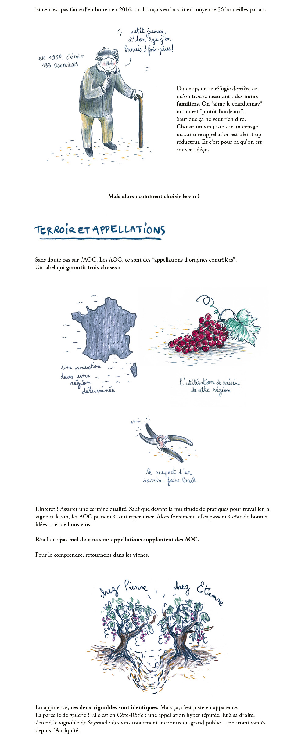 Terroirs et appellations