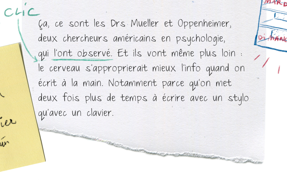 L'étude des Drs Mueller et Oppenheimer (en anglais)