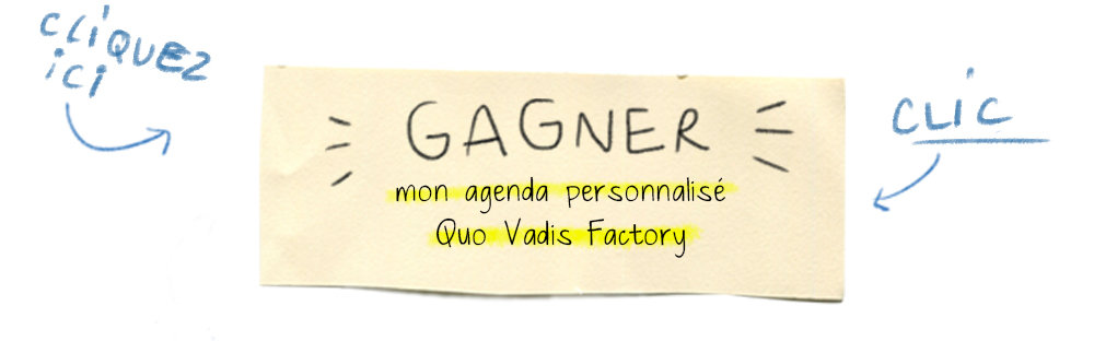 Gagner mon agenda personnalisé